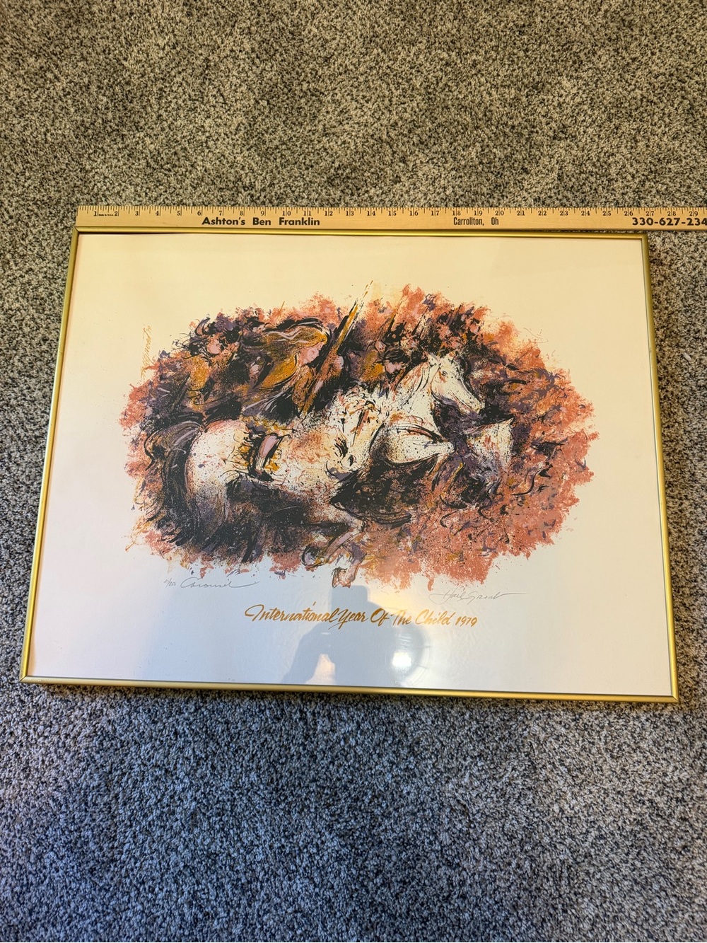 Hall Groat “The Carousel” limited edition print